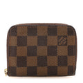 Damier Ebene Zippy Coin Purse