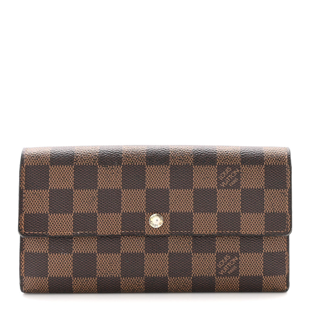 Damier Ebene Sarah Wallet