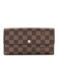 Damier Ebene Sarah Wallet