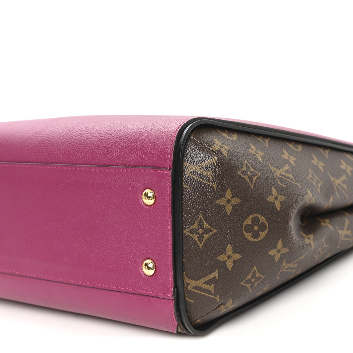 Calfskin Monogram Kimono Tote Grape