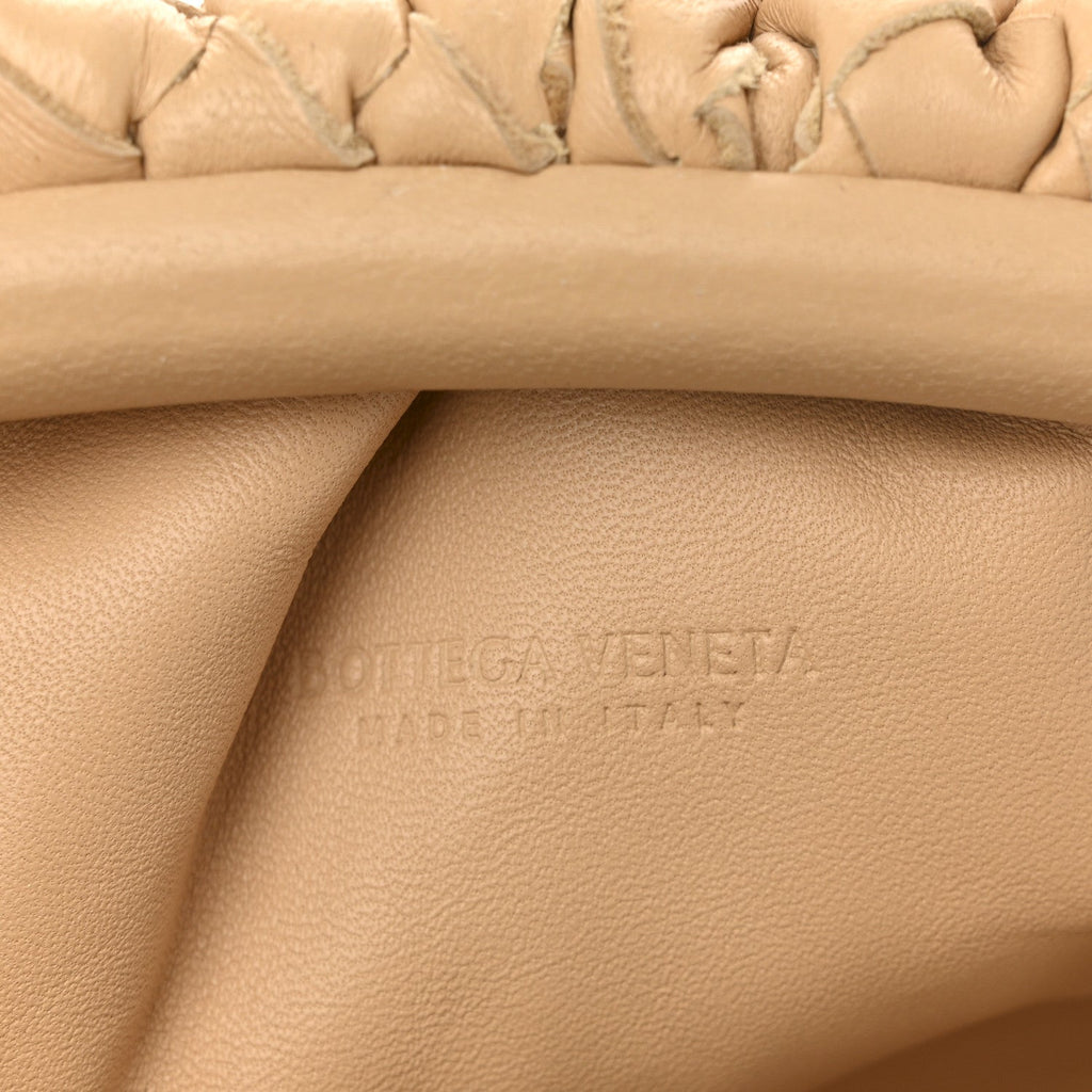 Nappa Intrecciato The Mini Pouch Almond