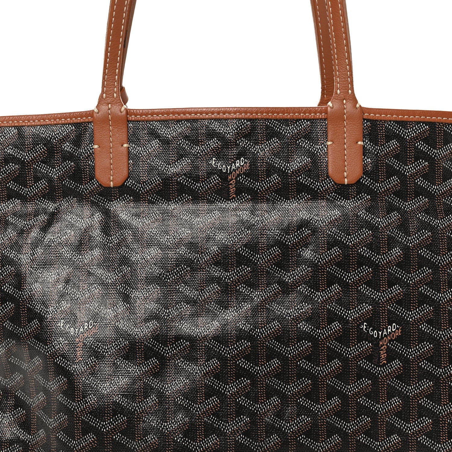 Goyardine Saint Louis PM Black Gold