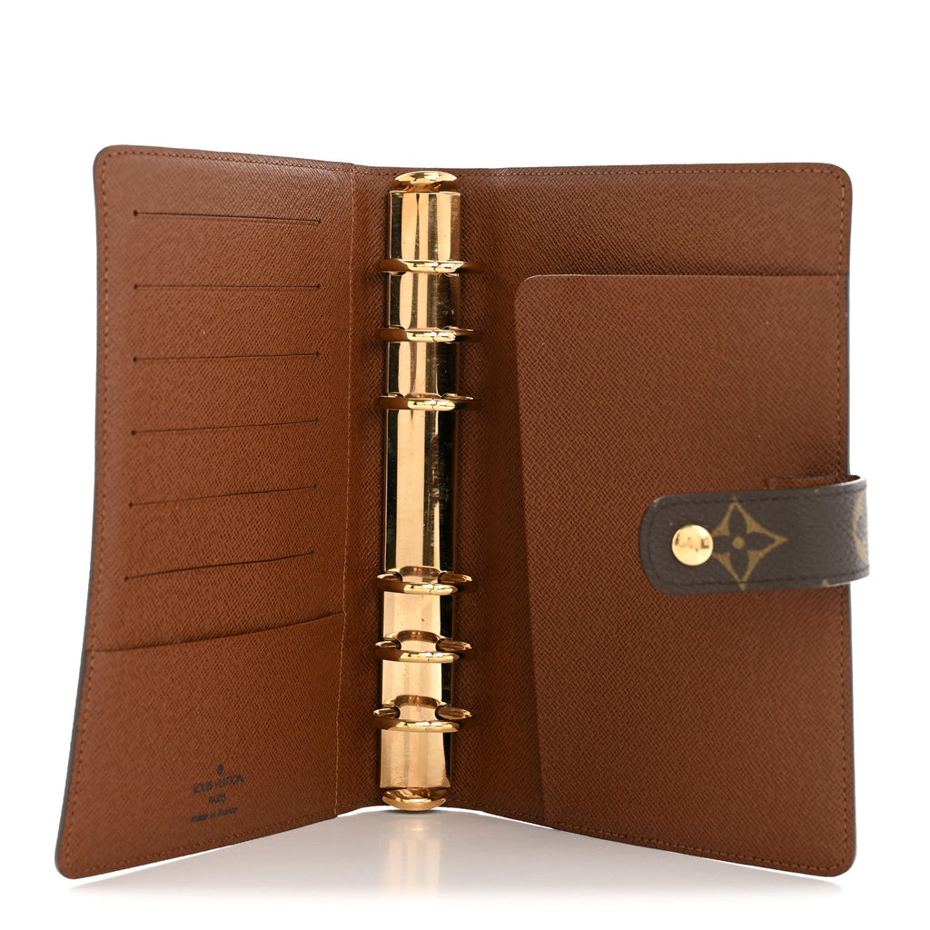 Monogram Medium Ring Agenda Cover