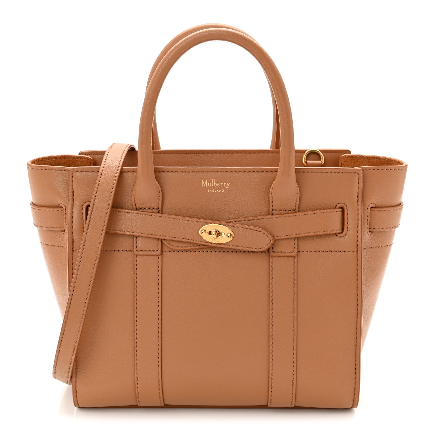 Small Classic Grain Mini Zipped Bayswater Sable