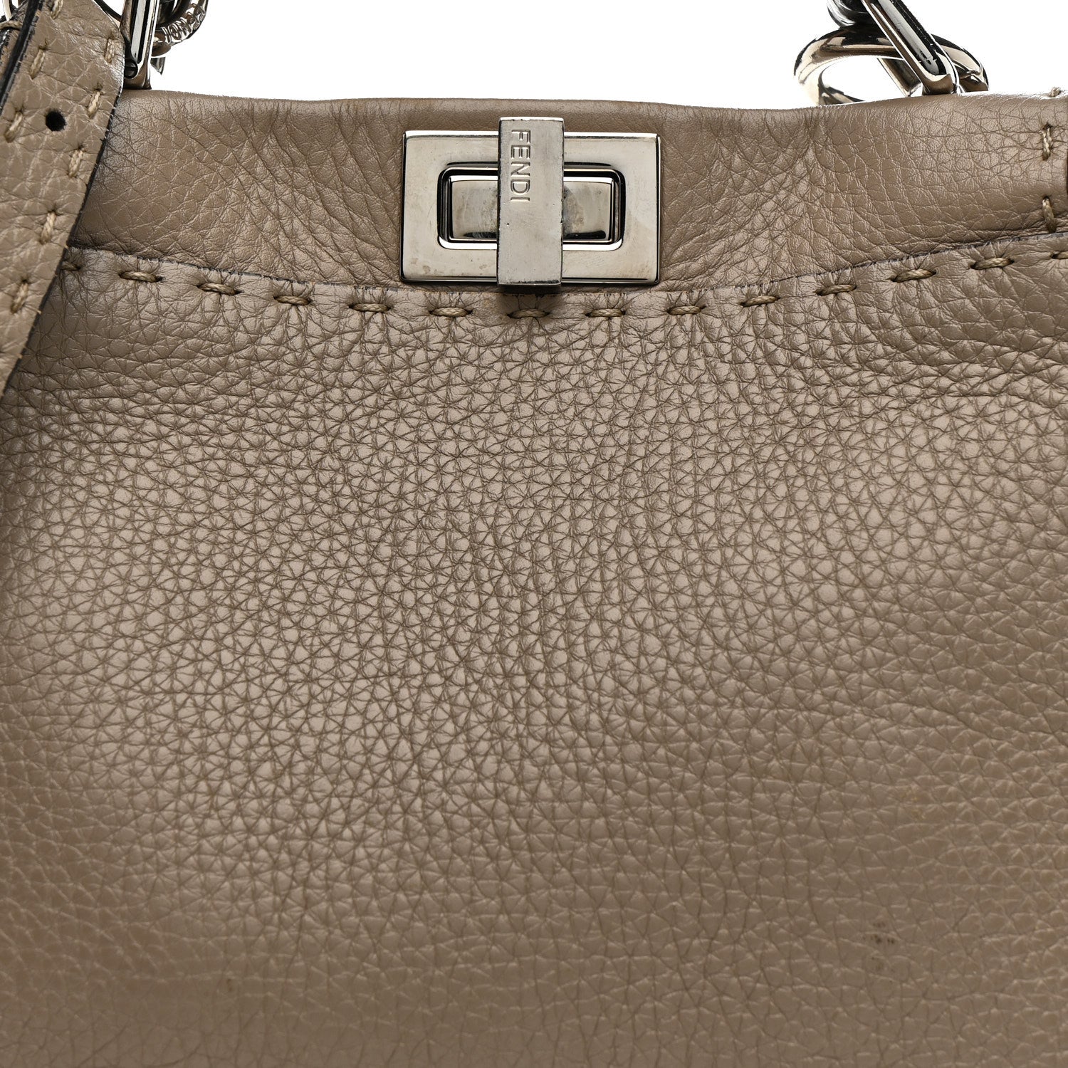 Cuoio Romano Snakeskin Selleria Mini Peekaboo Iconic Satchel Roccia Corda