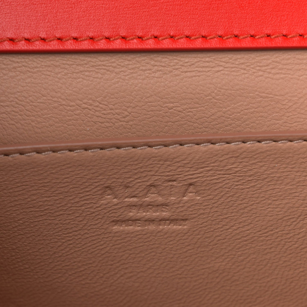 Calfskin Arabesque Studded Franca Crossbody Piment