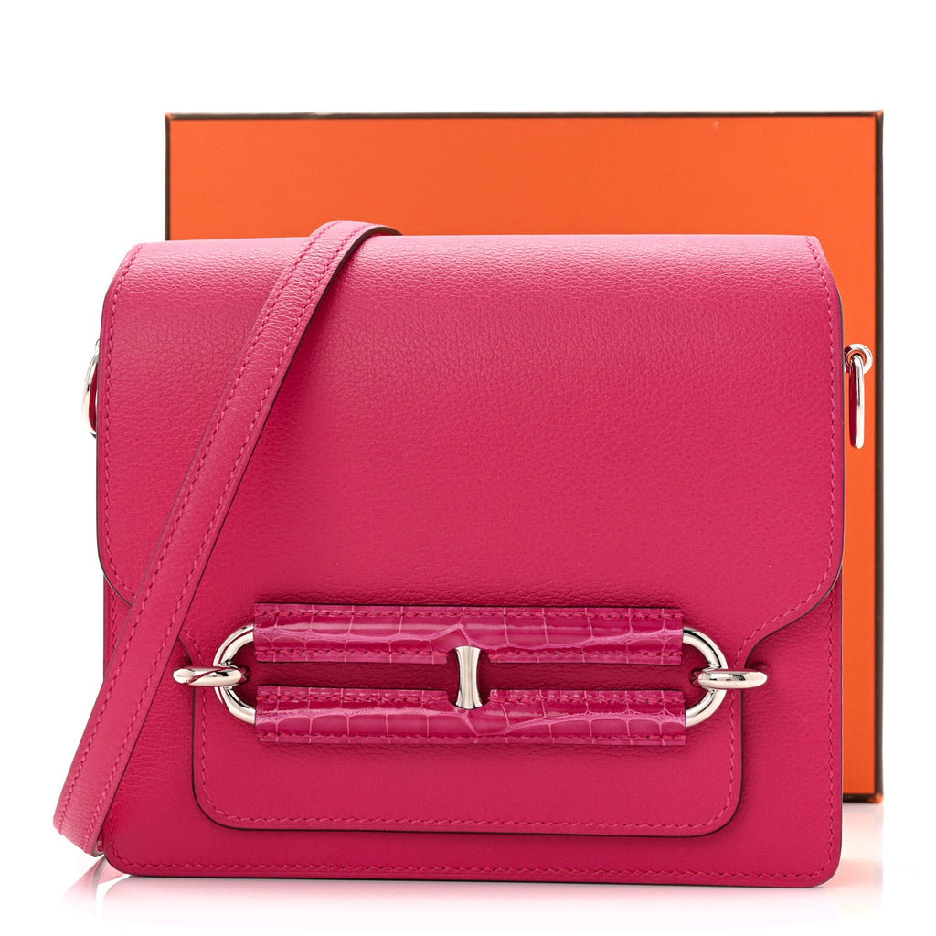 Evercolor Matte Alligator Mini Touch Sac Roulis Rose Mexico