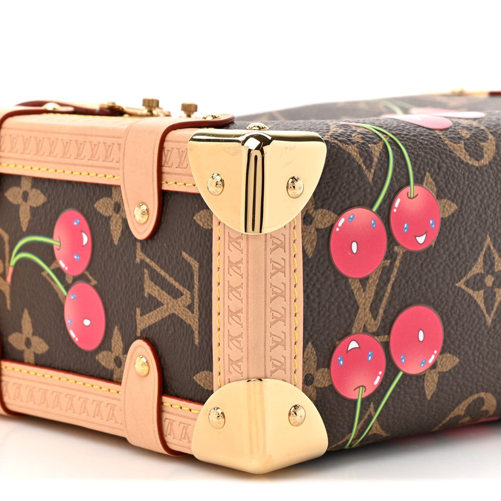 LV X TM Monogram Cerises Side Trunk MM