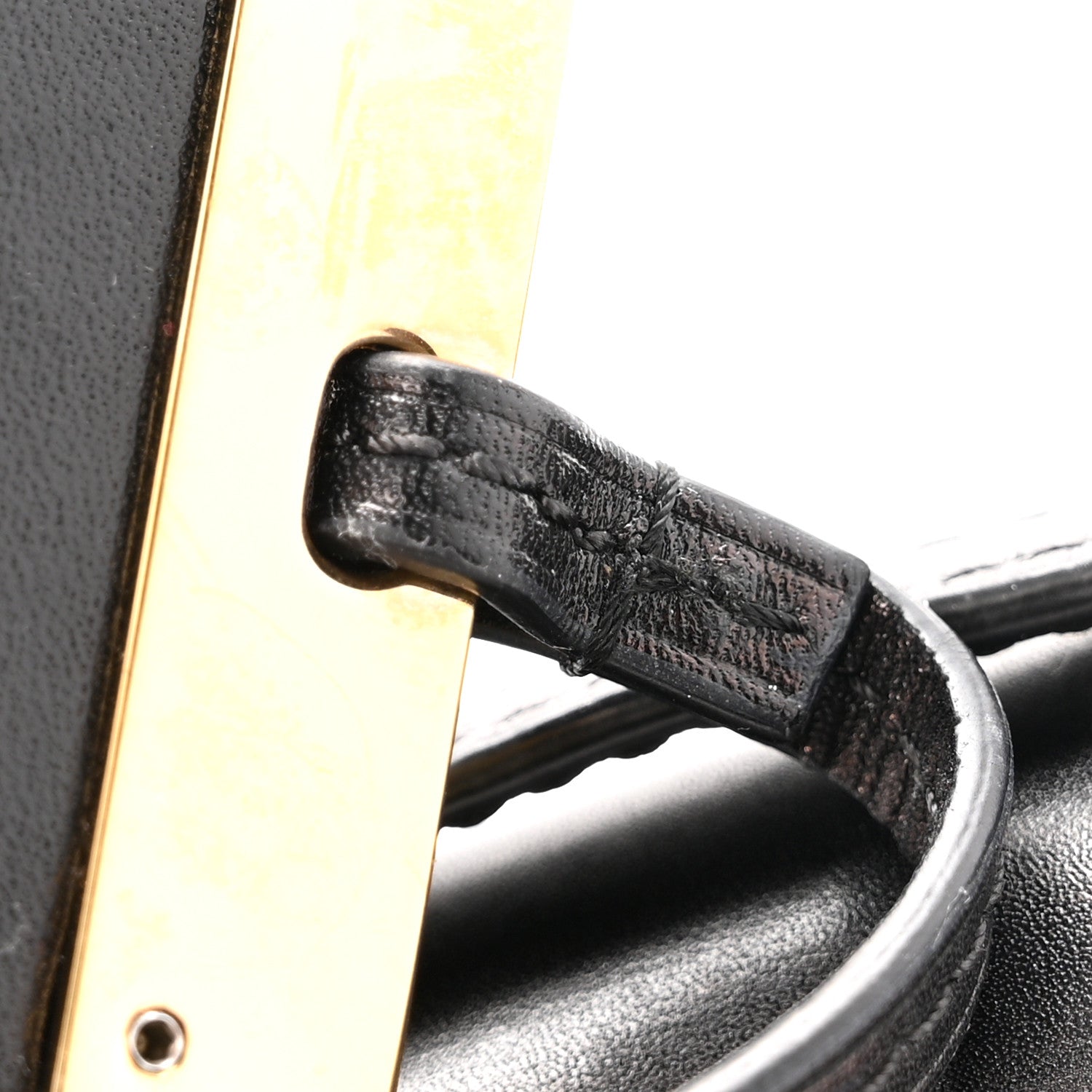 Calfskin Mini Barcelona Shoulder Bag Black