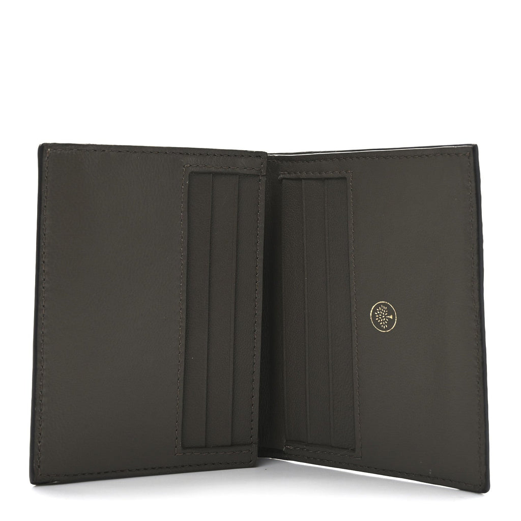 Classic Grain Tri-fold Wallet Grey