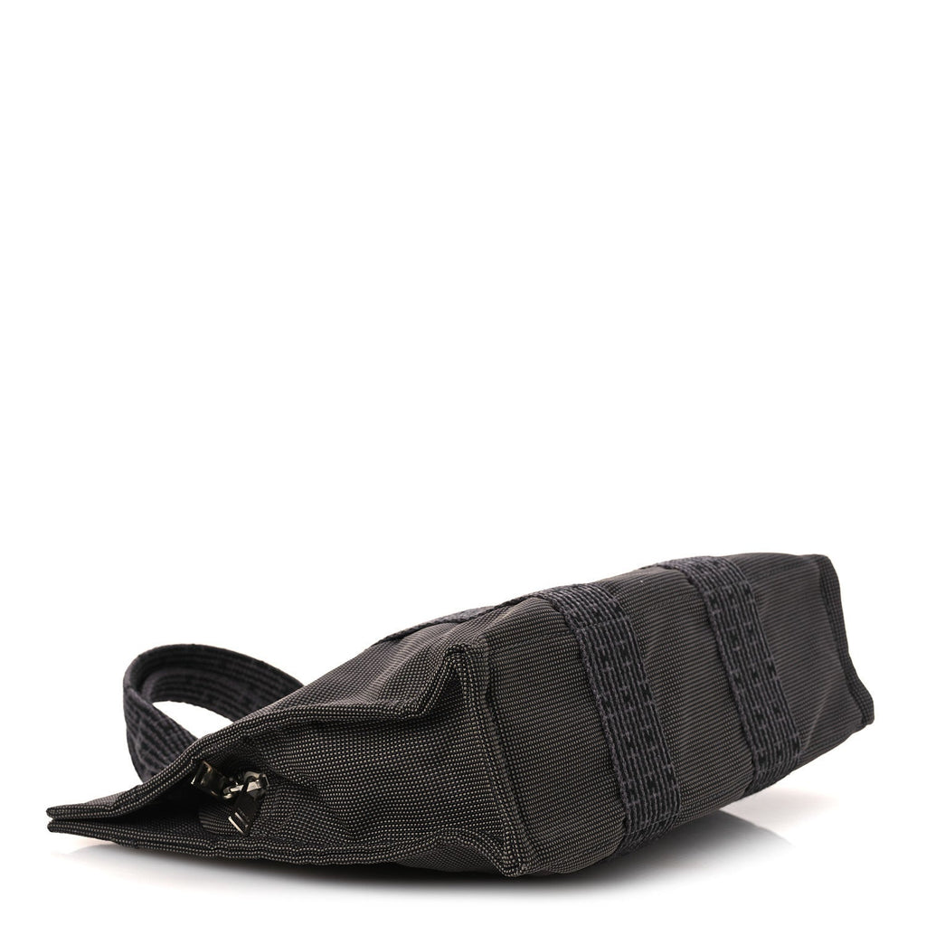 Canvas Herline PM Tote Grey