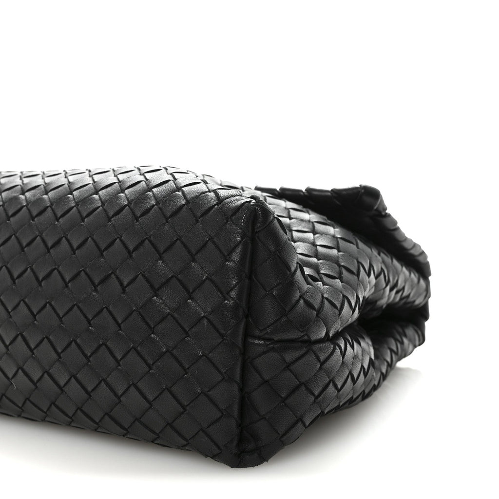 Nappa Intrecciato Large Olimpia Bag Black