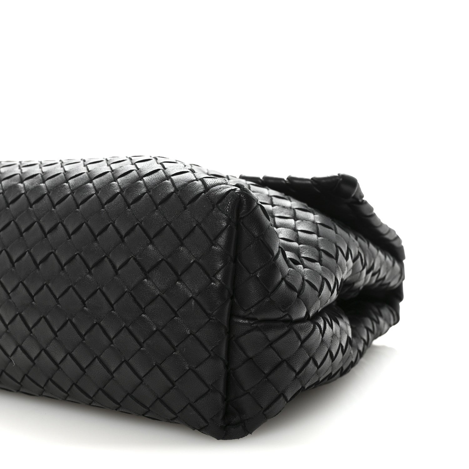 Nappa Intrecciato Large Olimpia Bag Black