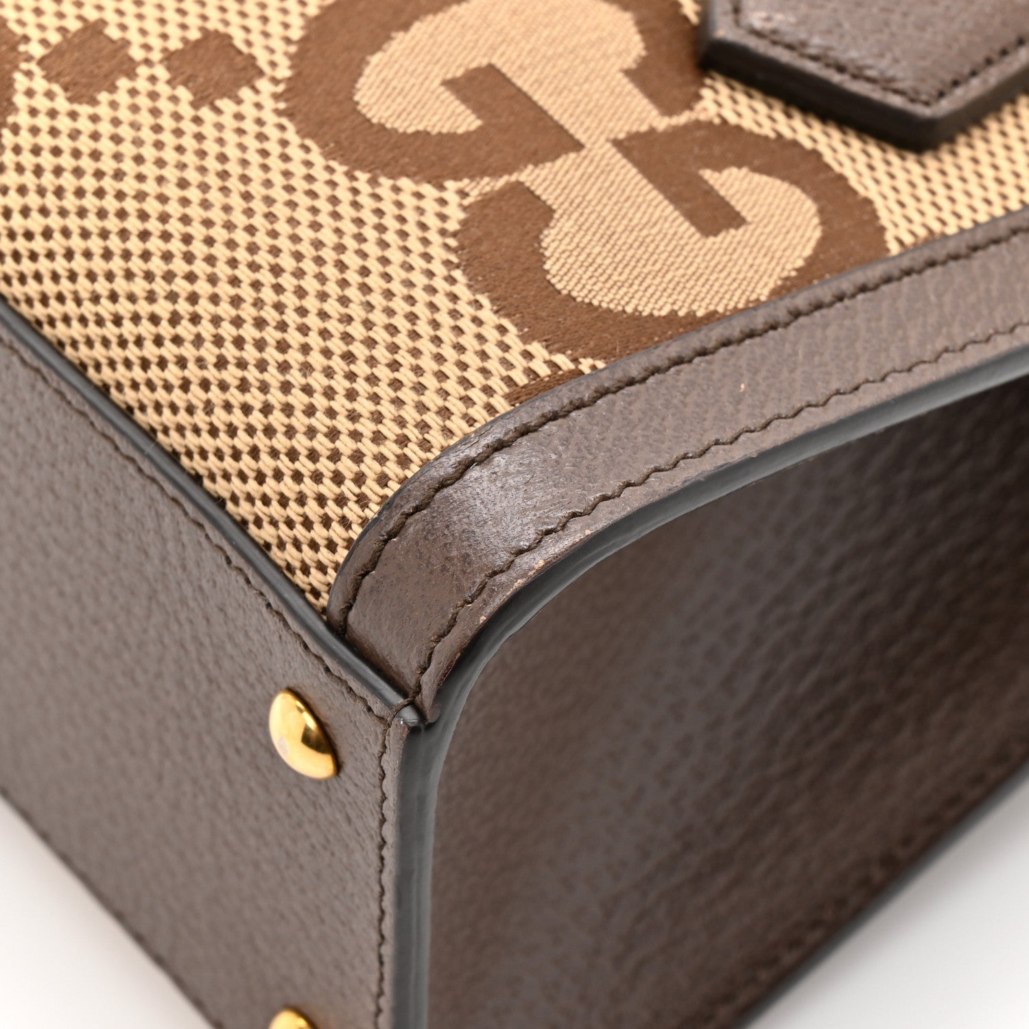 Monogram Jumbo GG Textured Dollar Calfskin Mini Diana Tote Bag Camel Ebony New Acero Pomegranate Red