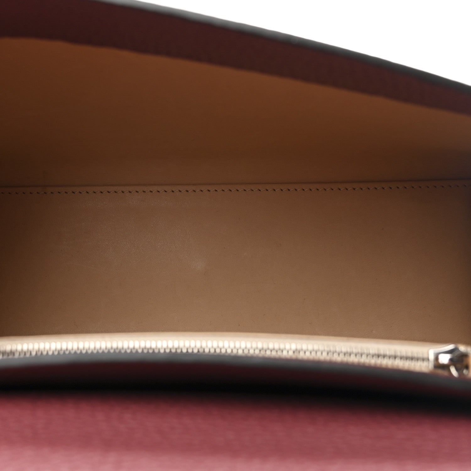Carat Calfskin Rejane PM Wood Rose