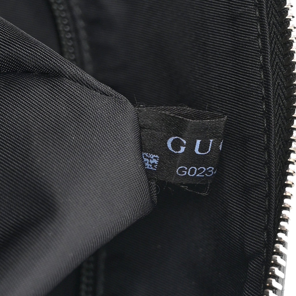 Techno Canvas Web Messenger Bag Black