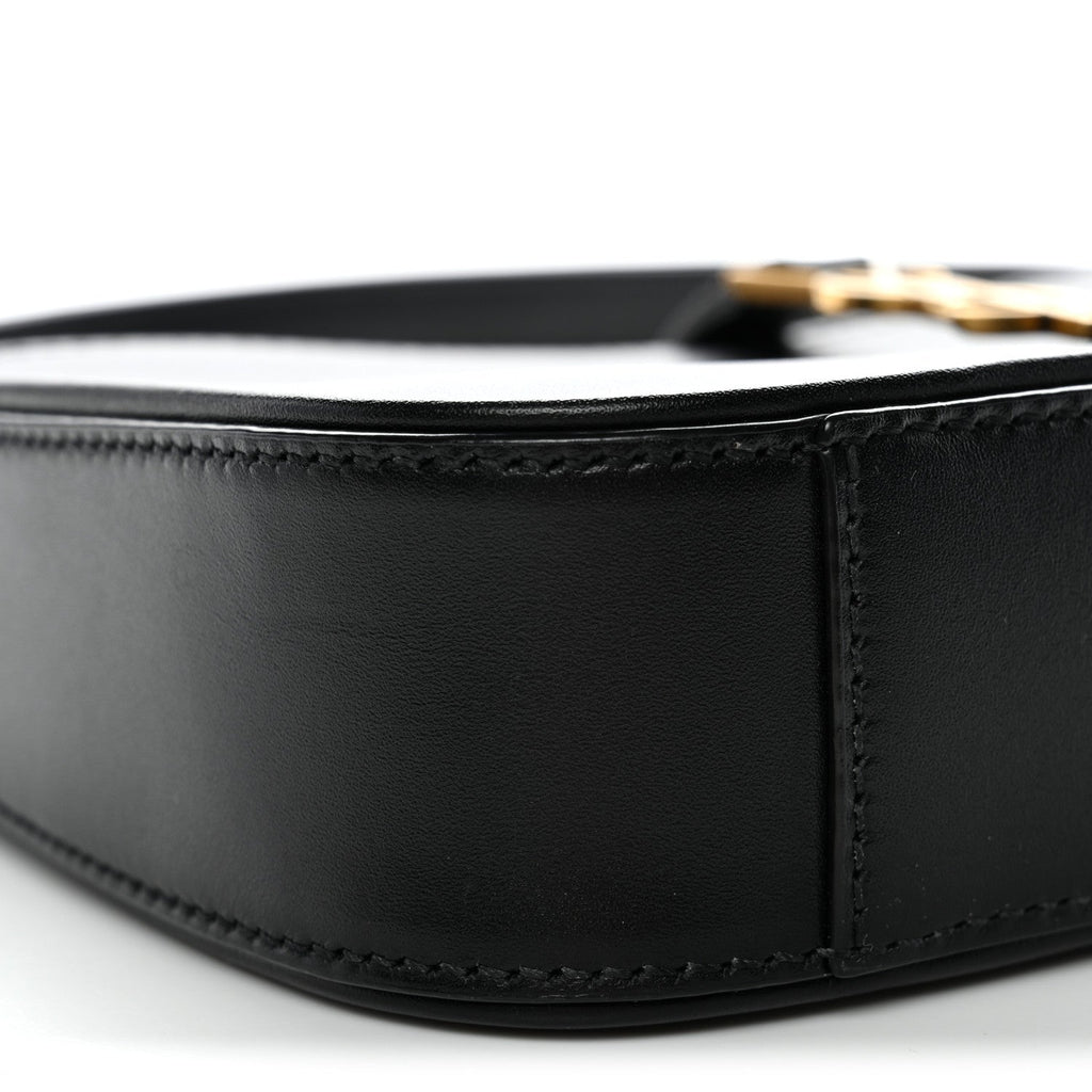 Smooth Calfskin Le 5 A 7 Mini Hobo Black
