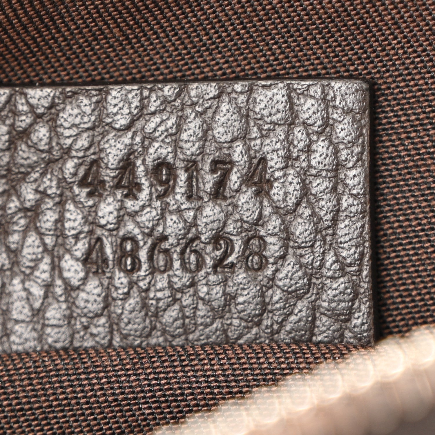 Monogram Belt Bag Dark Brown
