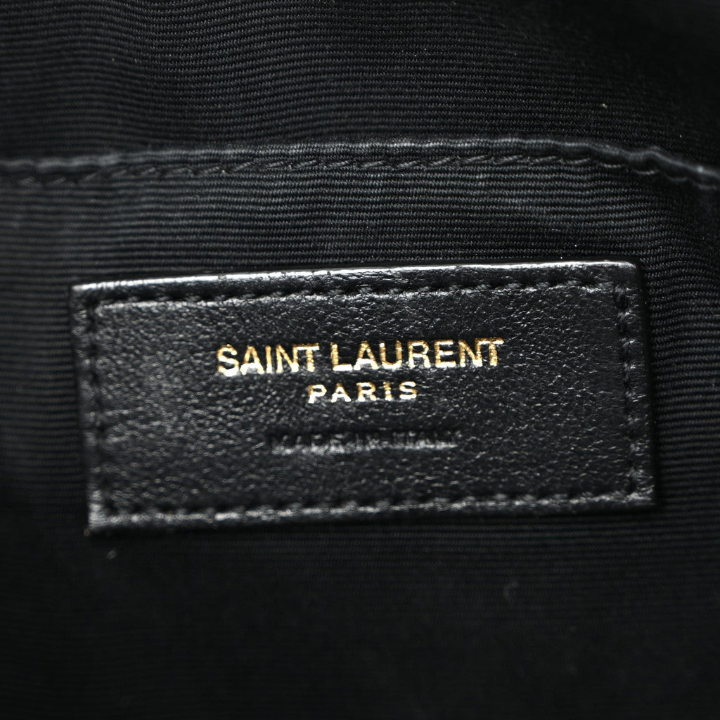 Calfskin Matelasse Monogram Lou Camera Bag Dark Beige