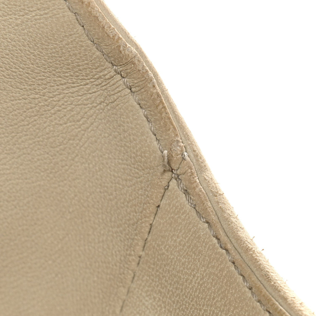 Nappa Intrecciato Ball Hobo White