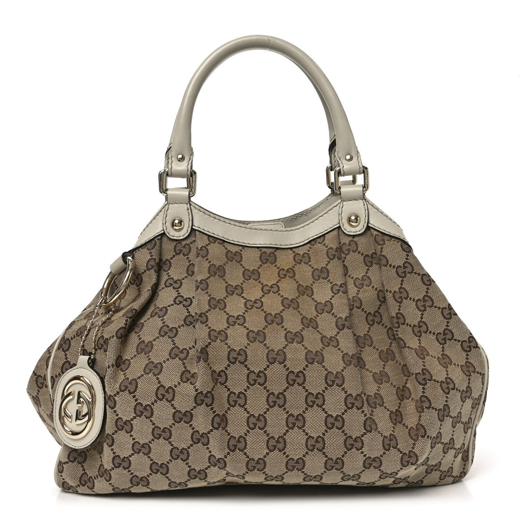 Monogram Medium Sukey Tote Off White
