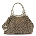 Monogram Medium Sukey Tote Off White