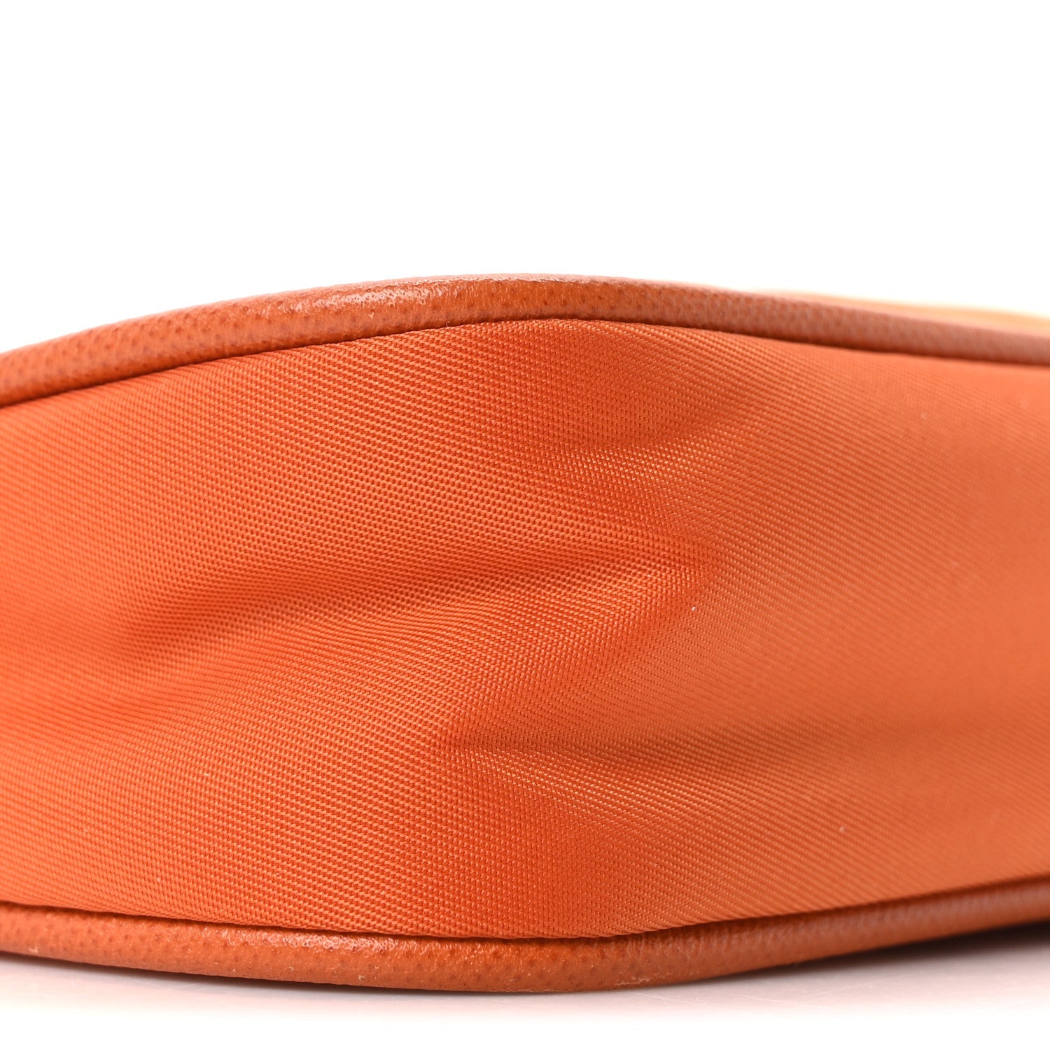 Tessuto Nylon Saffiano Crossbody Bag Papaya