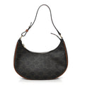 Triomphe Canvas Calfskin Ava Shoulder Bag Tan