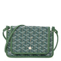 Goyardine Plumet Wallet Clutch Green