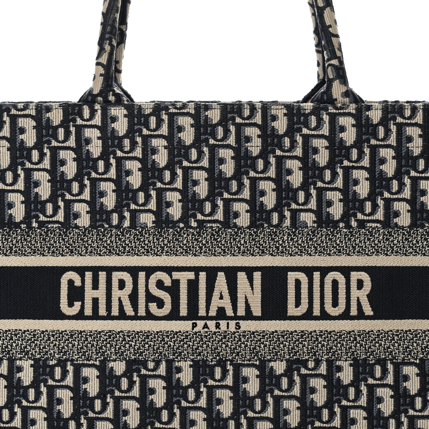 Oblique Medium Book Tote Blue Multicolor