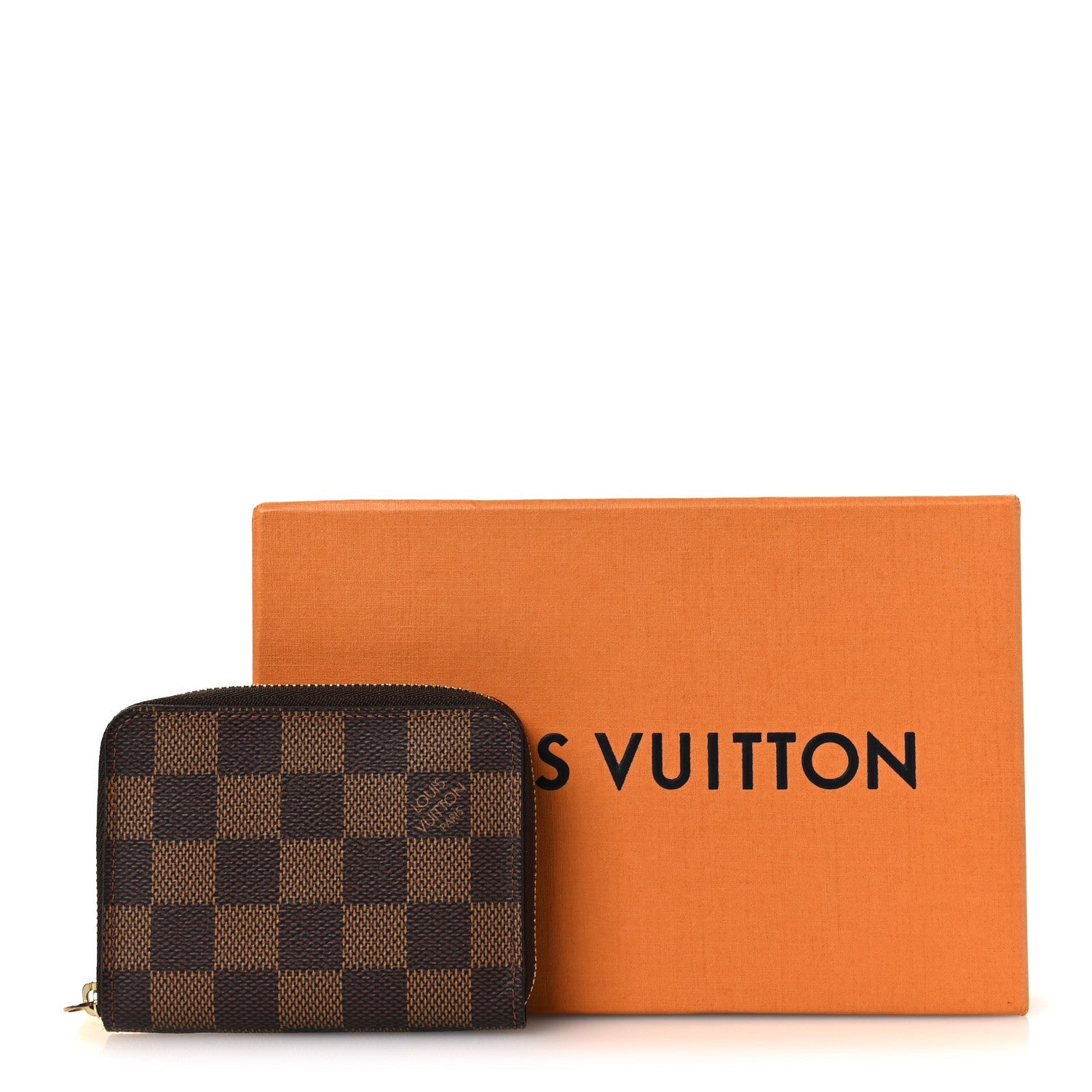 Damier Ebene Zippy Coin Purse