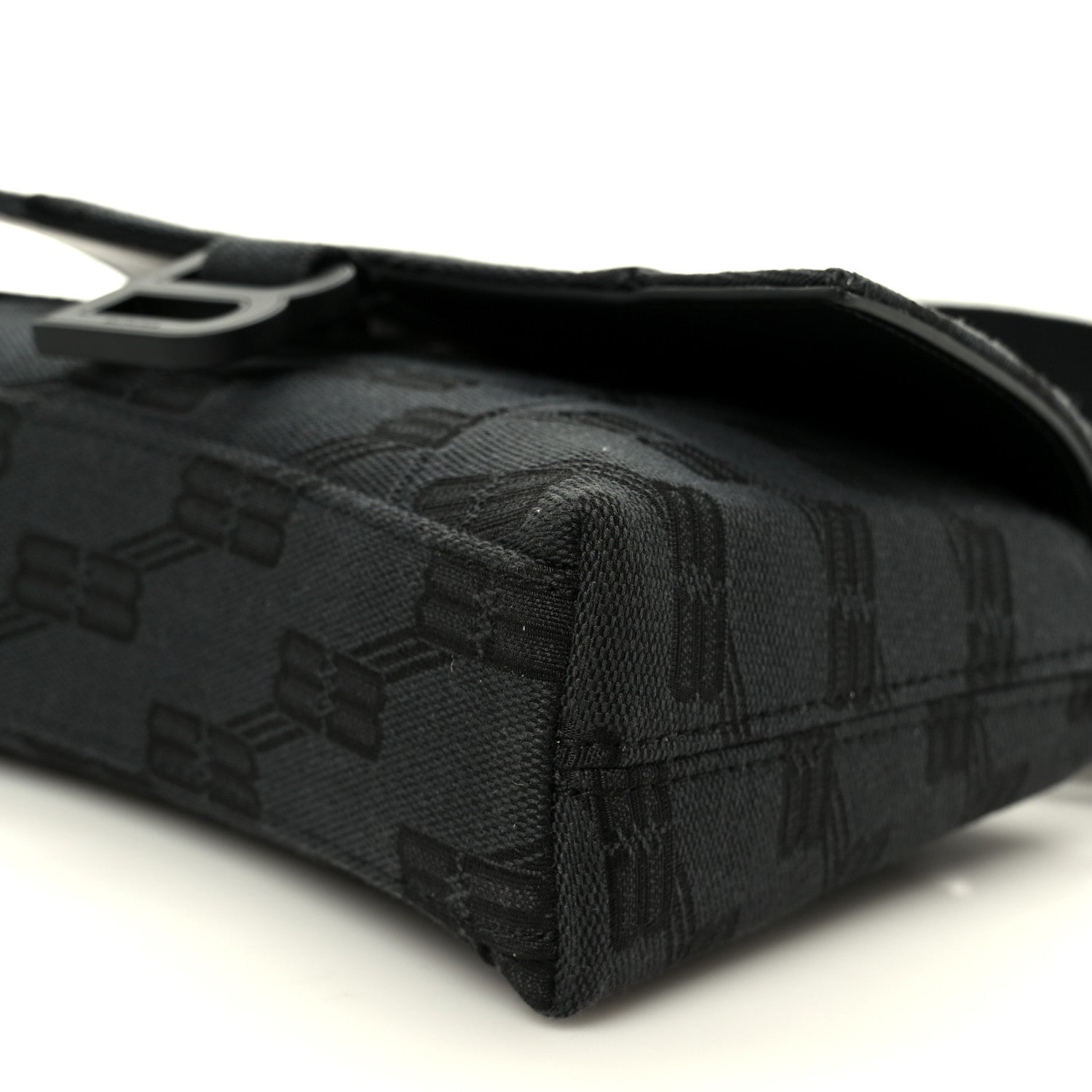 BB Jacquard Monogram  XSS Downtown Shoulder Bag Black