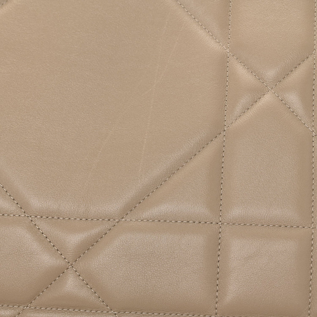 Calfskin Archicannage Medium Essential Tote Beige