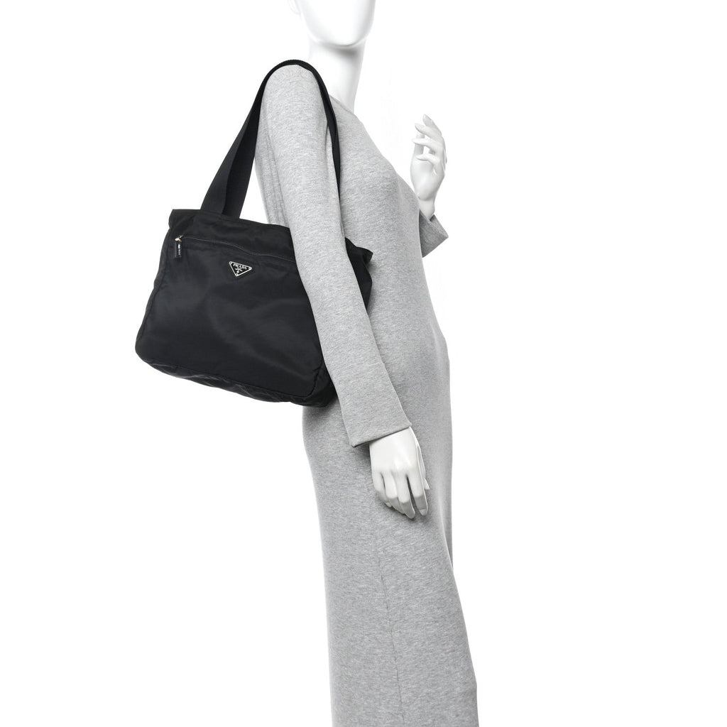 Tessuto Nylon Tote Black