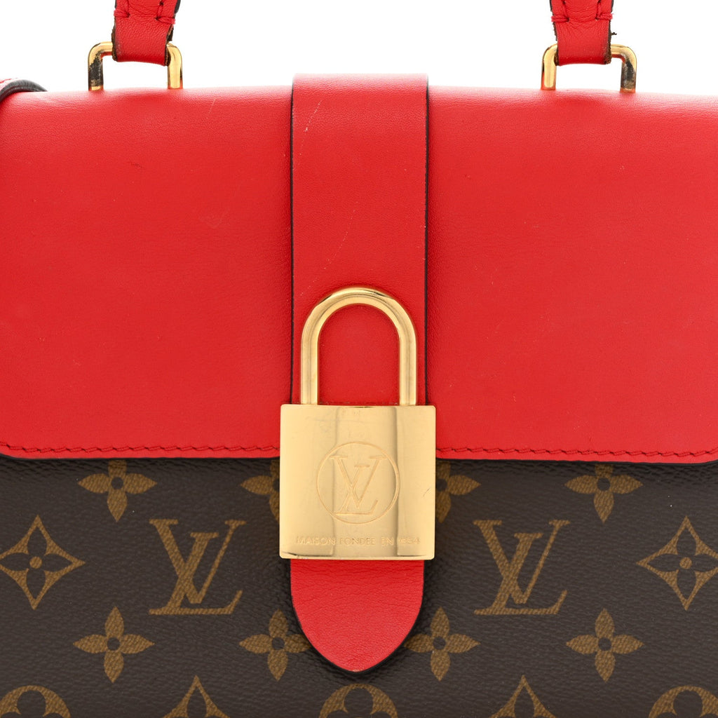 Monogram Locky BB Coquelicot