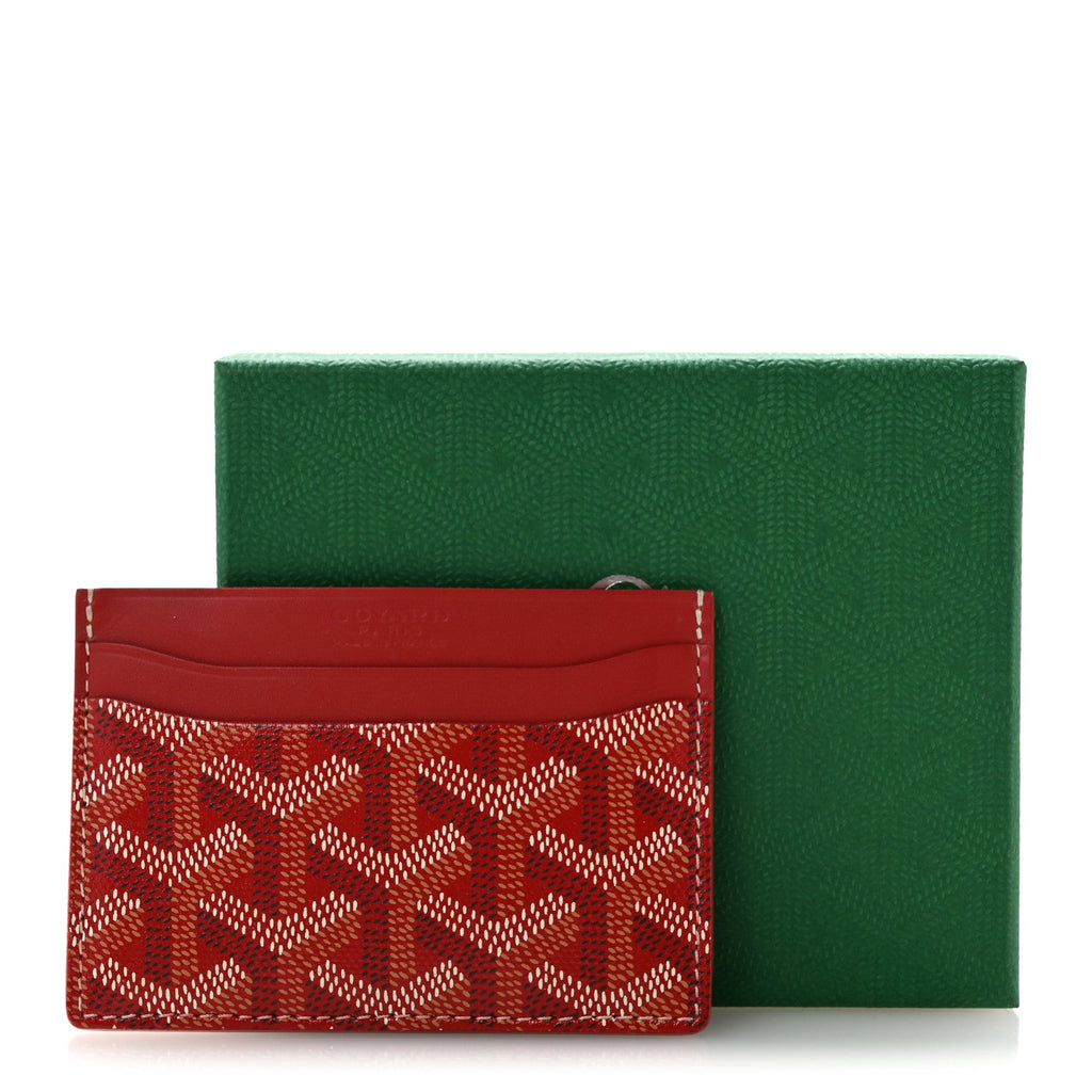 Goyardine Saint Sulpice  Holder Red