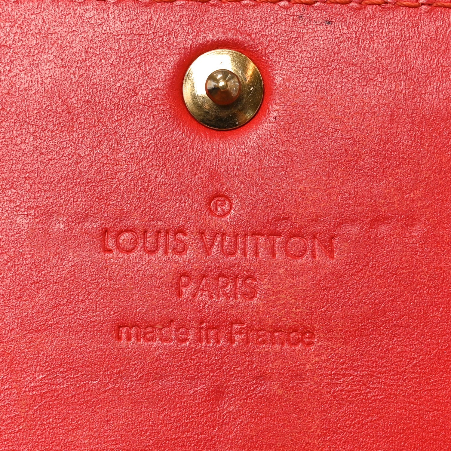 Vernis Sarah Wallet Rouge Grenadine