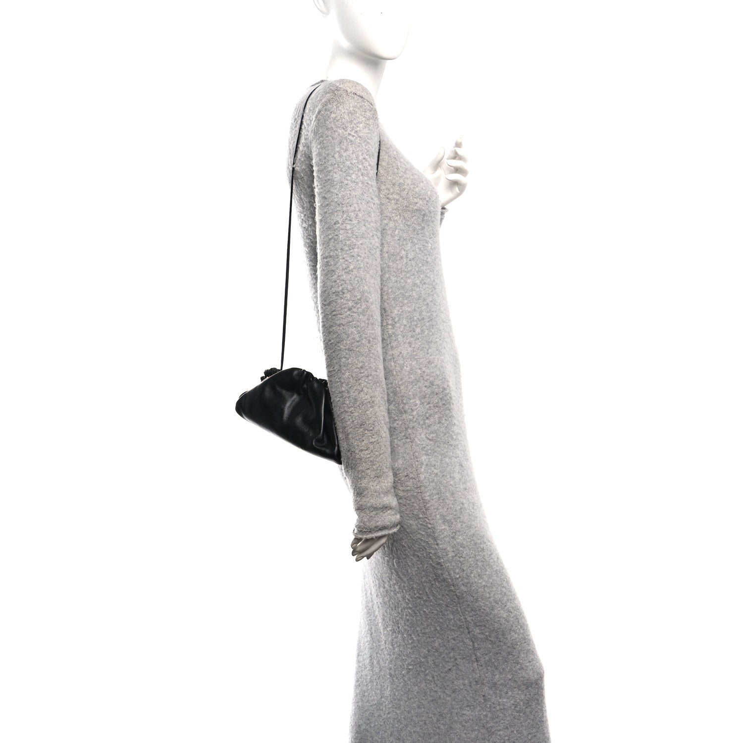 Butter Calfskin The Mini Pouch Black