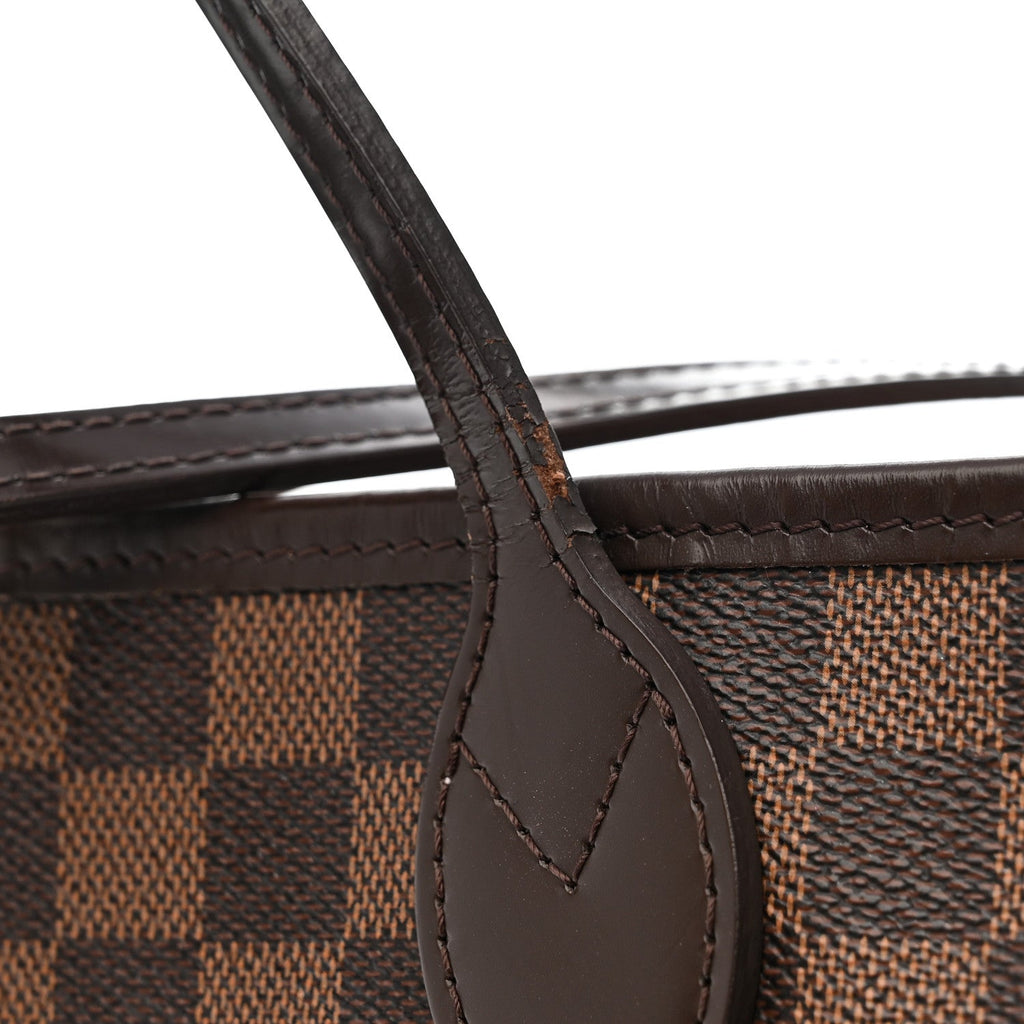 Damier Ebene Neo Neverfull MM Rose Ballerine