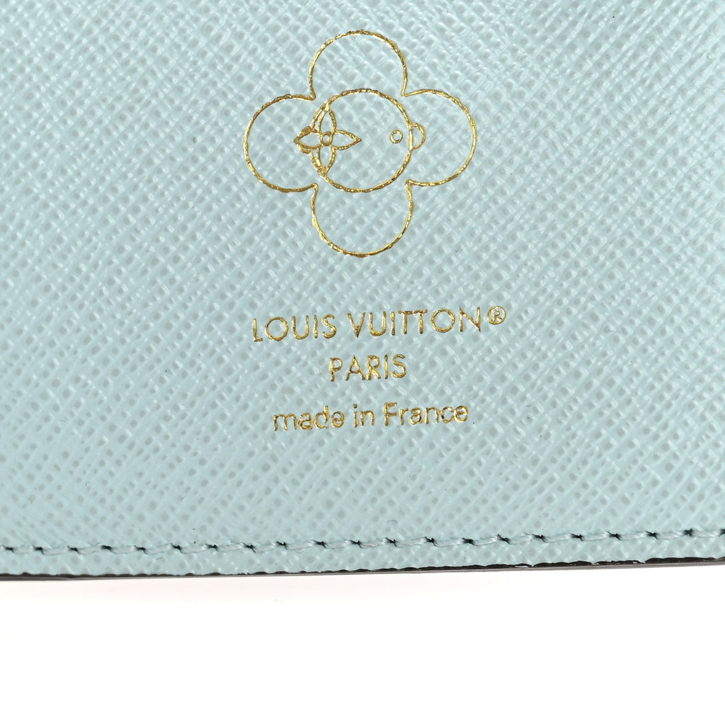 Monogram Snow Show Lisa Wallet Azur Frost
