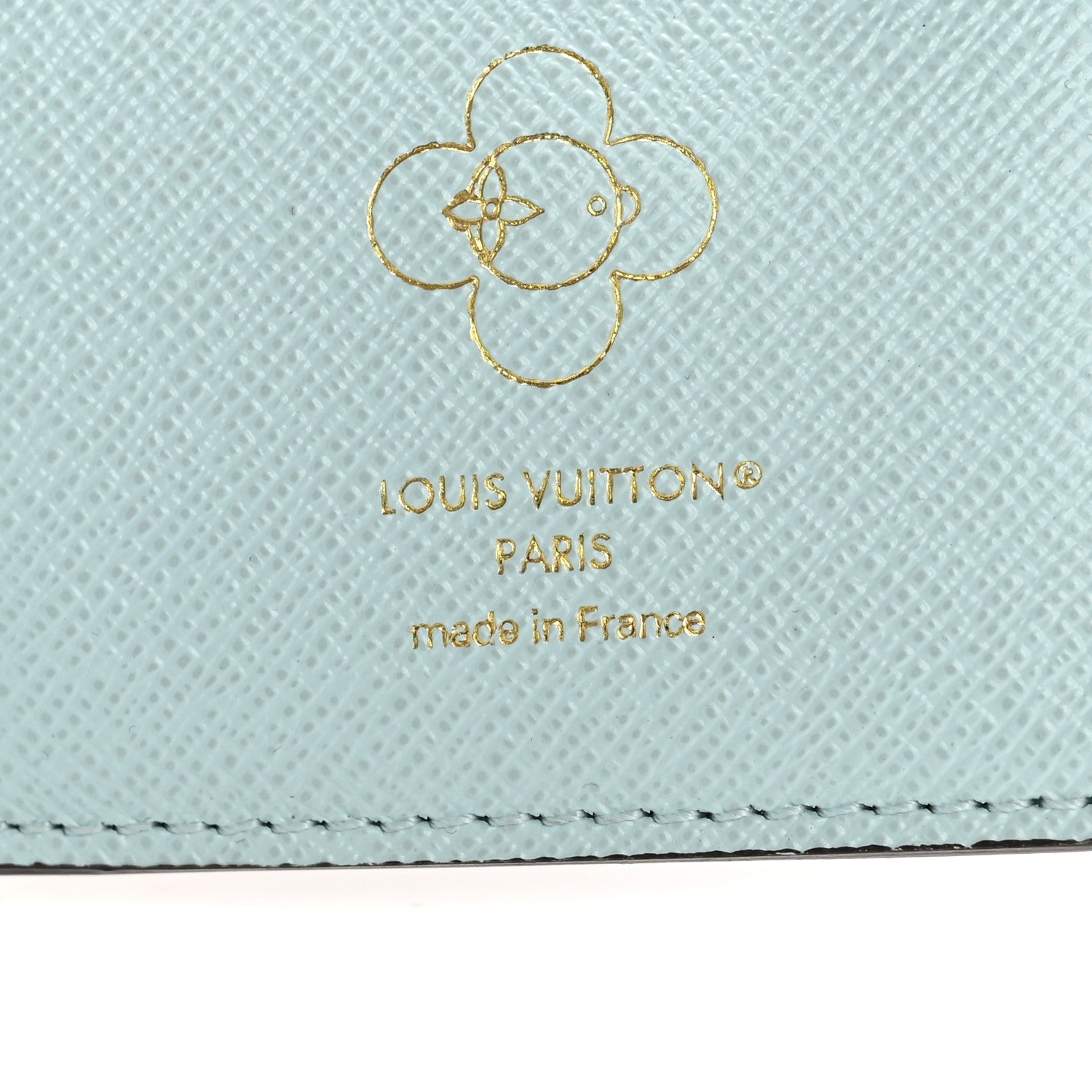 Monogram Snow Show Lisa Wallet Azur Frost