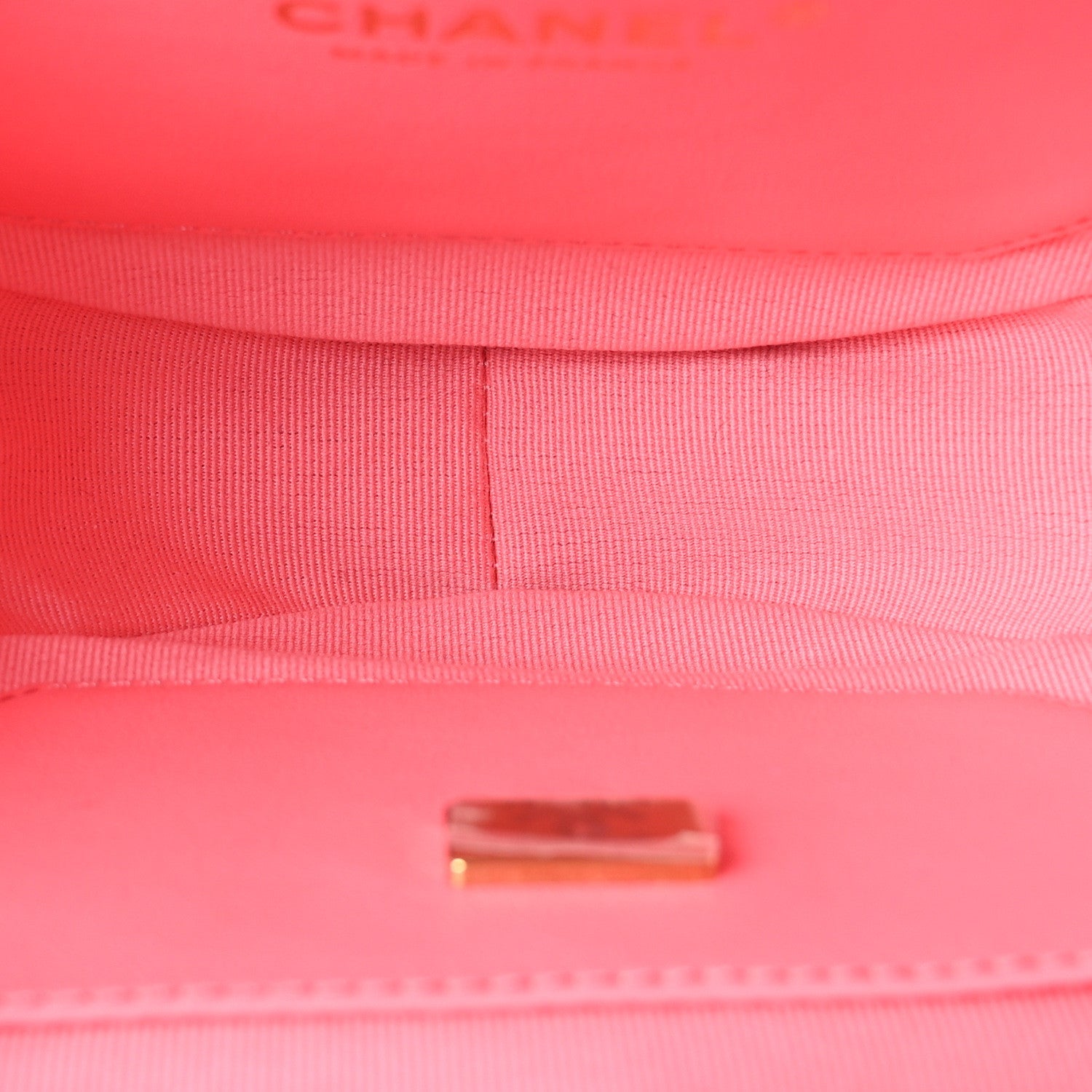 Lambskin Quilted CC In Love Heart Bag Pink