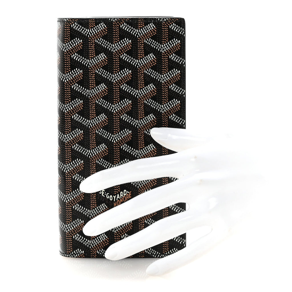 Goyardine Saint Roch Wallet Black