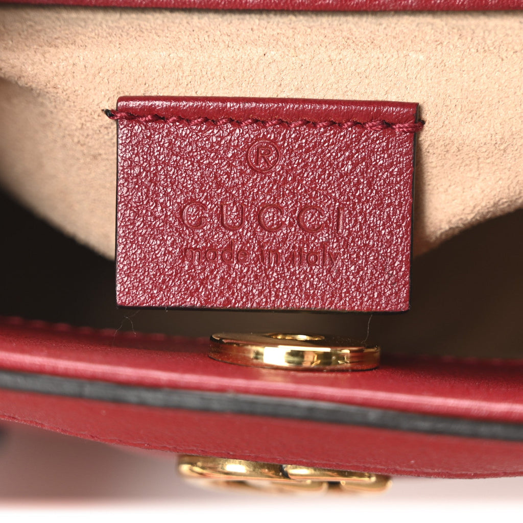 Wonka Grain Calfskin Mini Diana Tote Bag Dark Red Orange Fluo