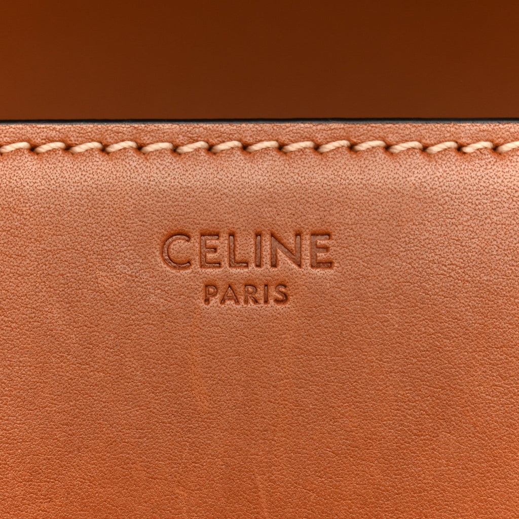 Natural Calfskin Medium Triomphe Tan