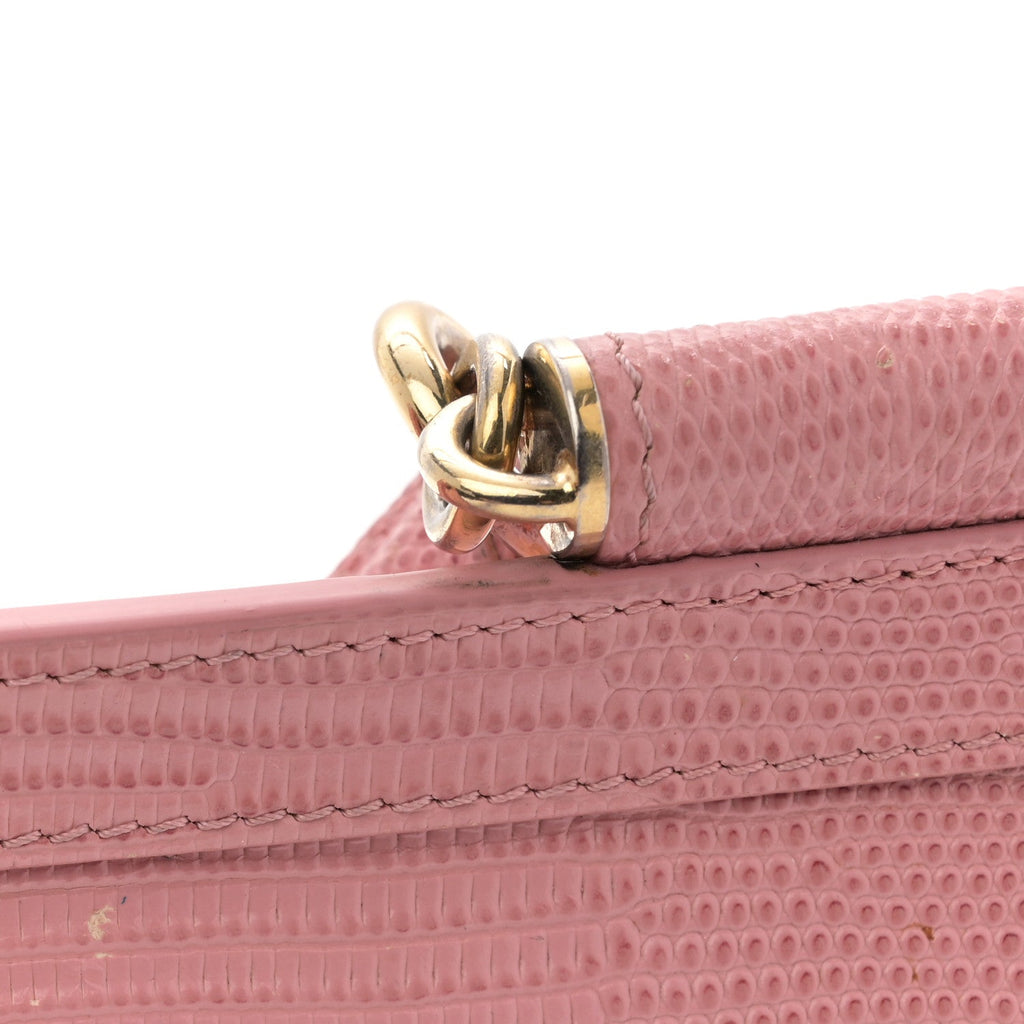 Stampa Iguana Crystal Small Miss Sicily Satchel Candy