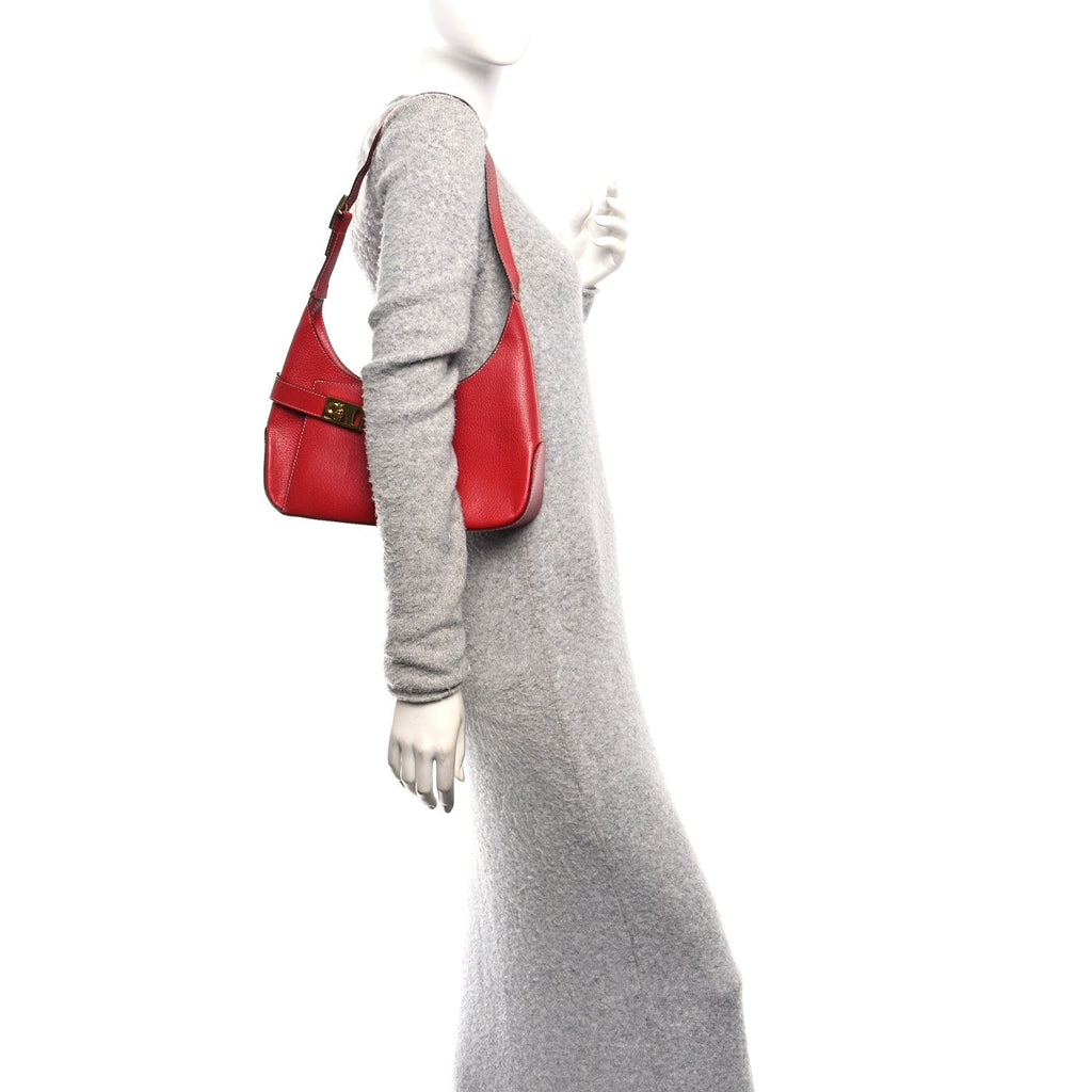 Pigskin Gancini Hobo Red