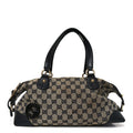 Monogram Brick Lane Small Boston Navy