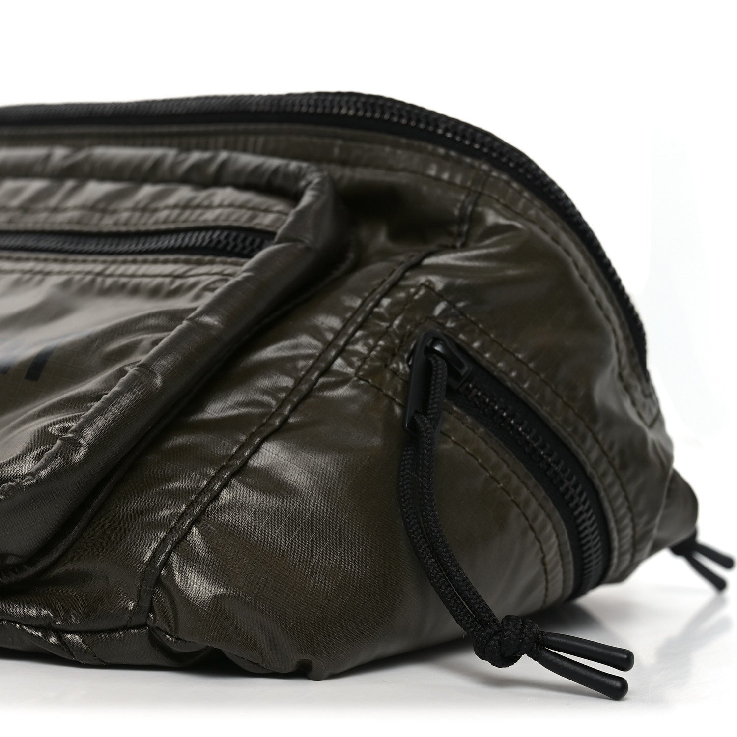 Nylon Logo Nuxx Body Belt Bag Green