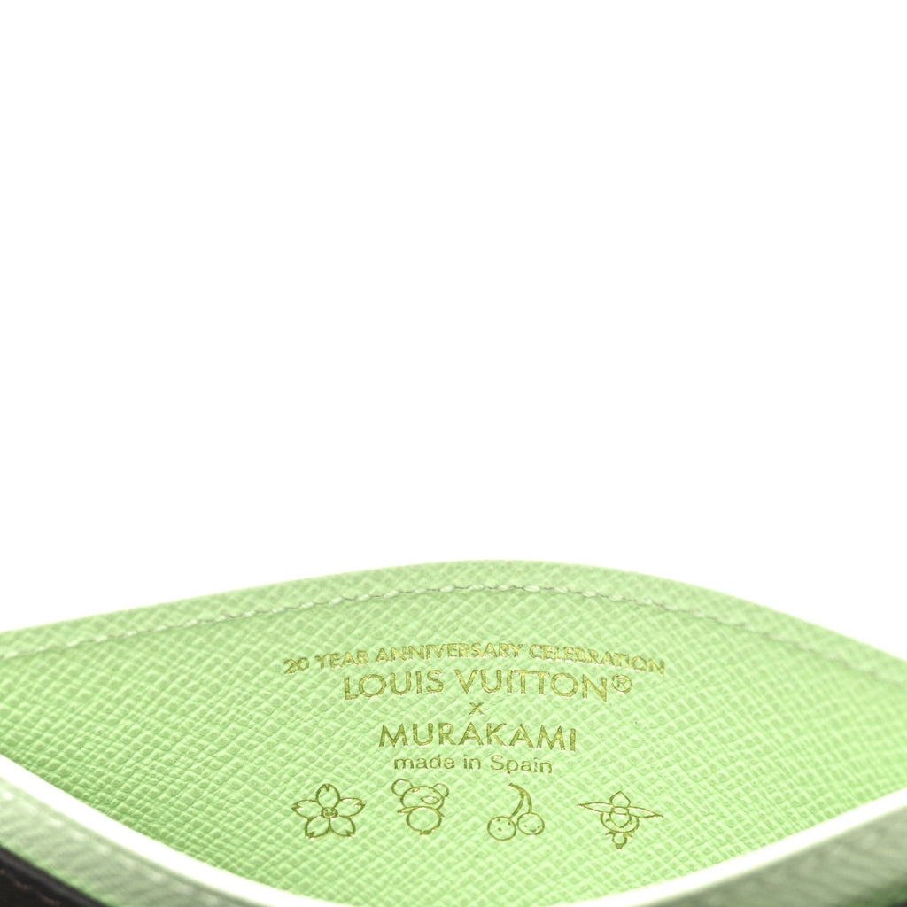 LV X TM Monogram Cherry Blossom  Holder Sakura Brown